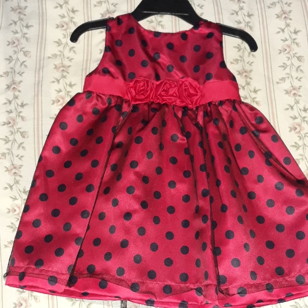 Lovely red and black dress  just for her